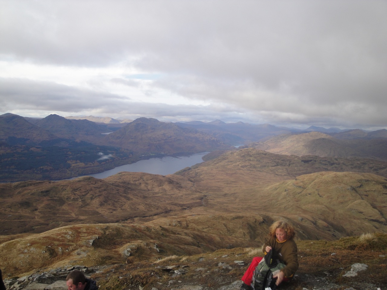 View from below Ben Lomond