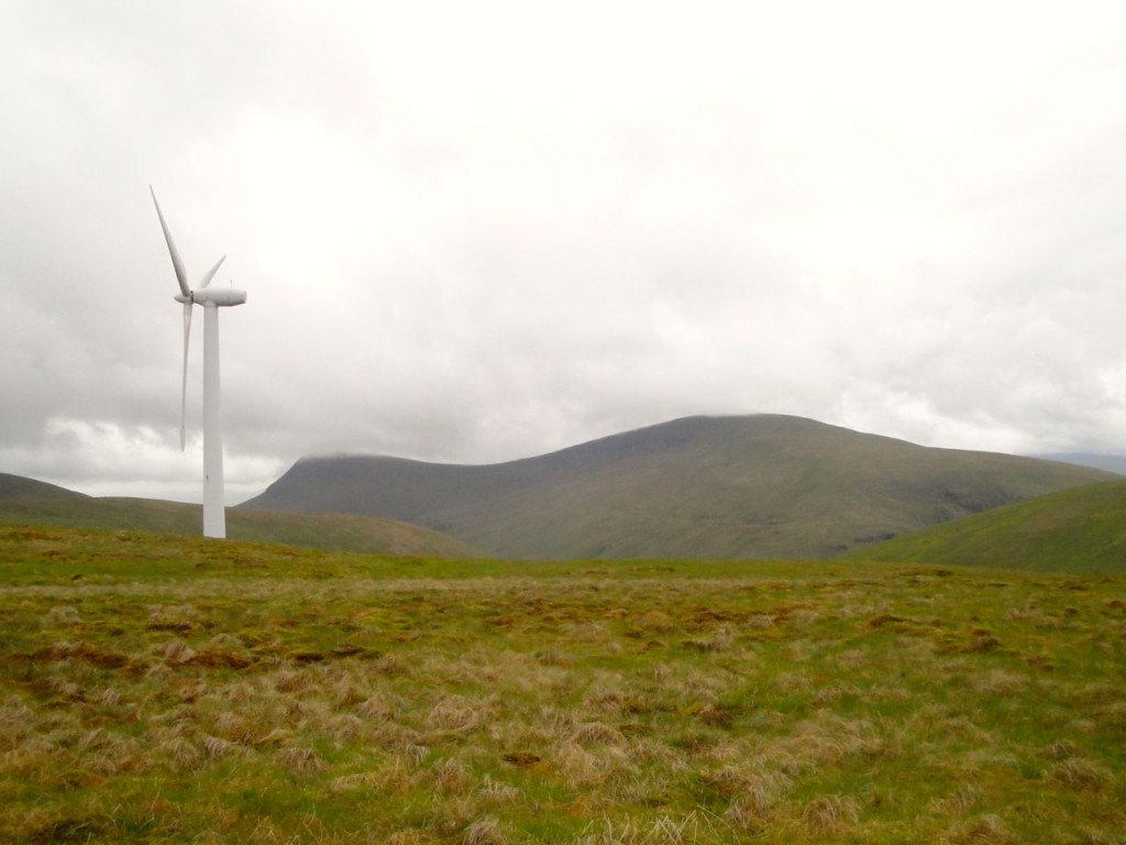 Cairnsmore of Carphairn from Trostan Hill summit