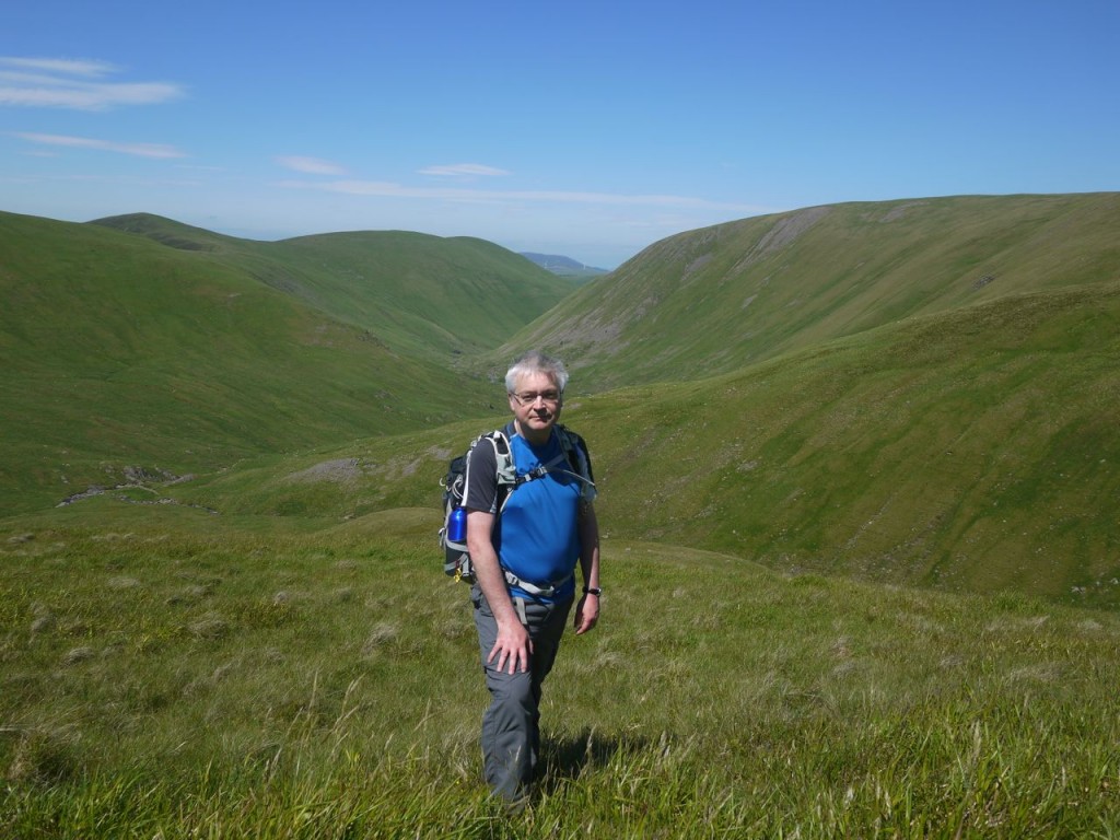 Gameshope Glen, the lower slopes of Great Hill