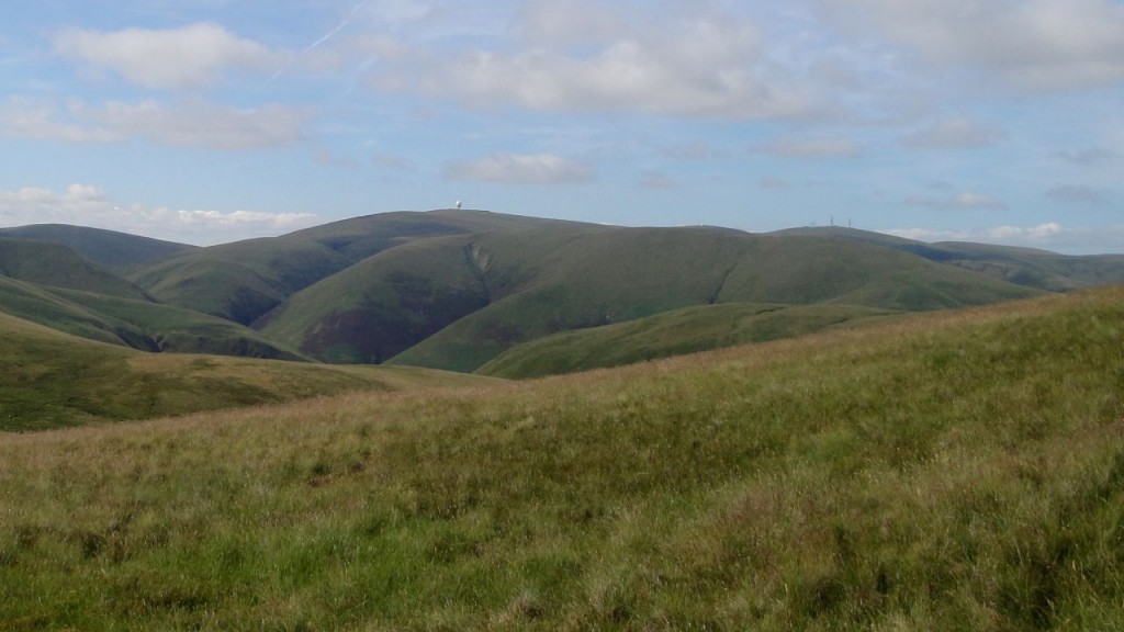 Lowther Hills from Well Hill