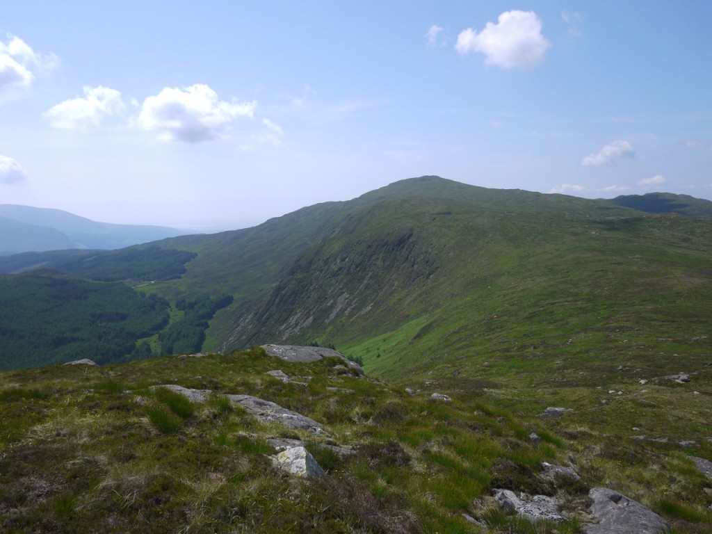 Millfore and Buckdass of Cairnbaber from Cairngarroch