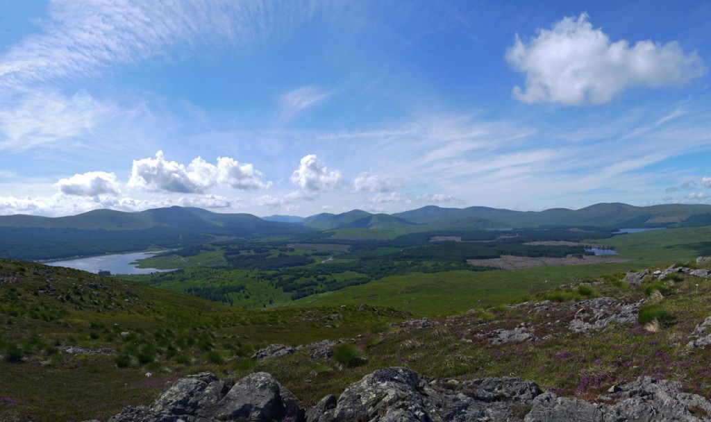 View south from Craiglee