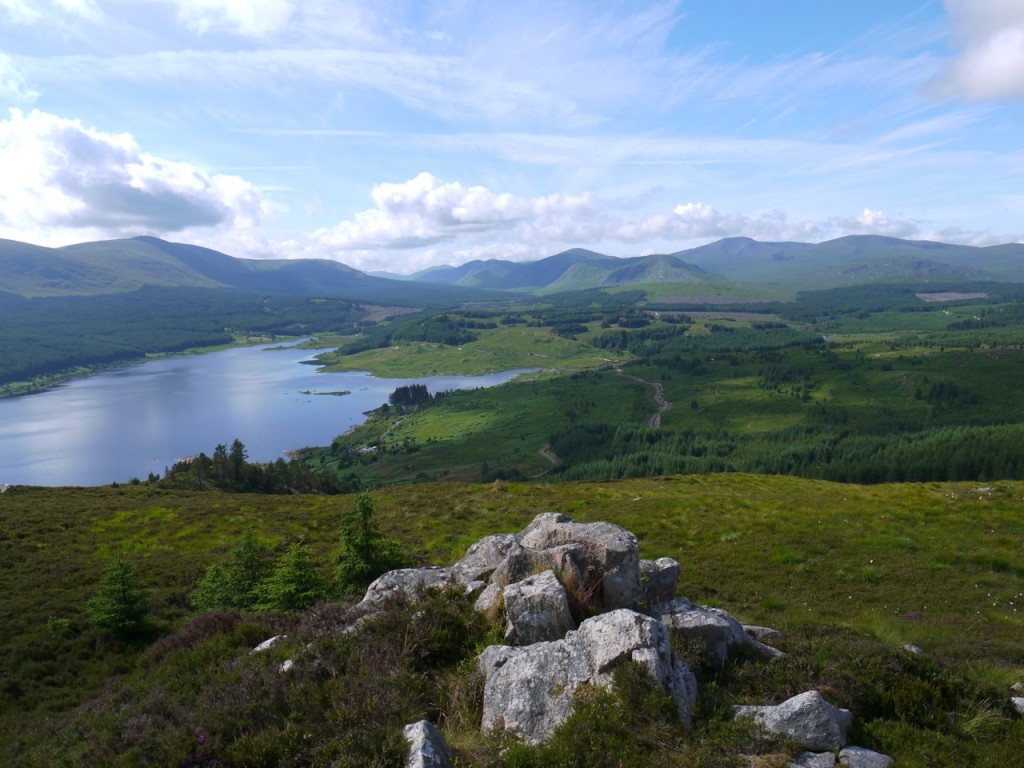 View south from the Wee Hill of Craigmulloch