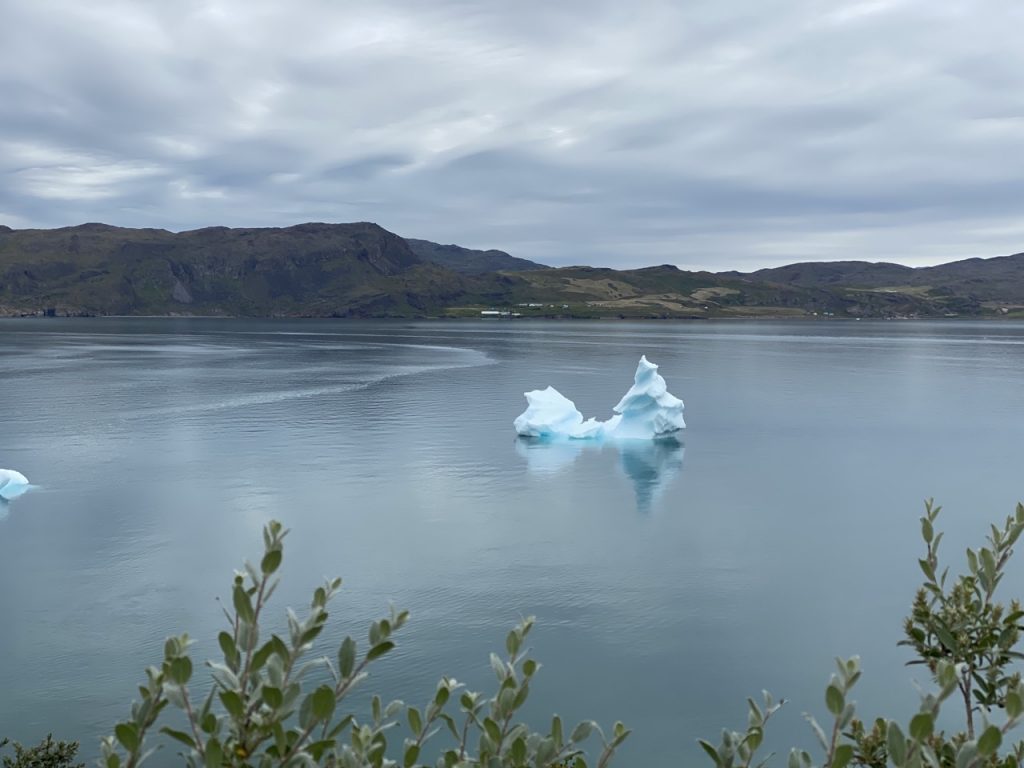 iceberg in fjord